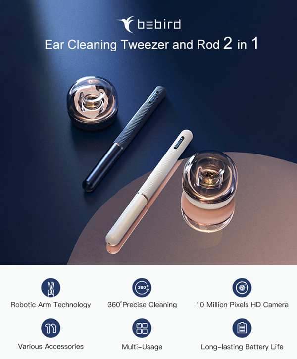 Bebird Note3 wireless visual ear wax removal