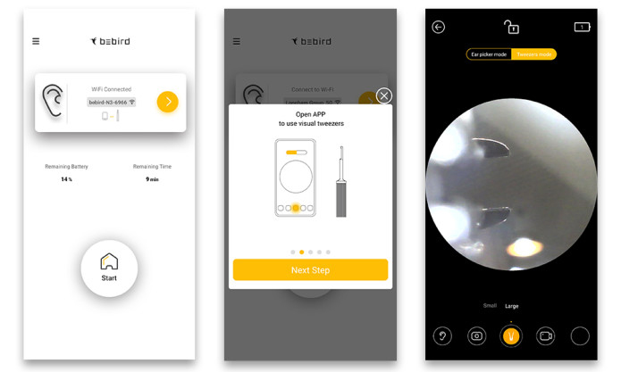 Bebird Note3 wireless visual ear wax removal
