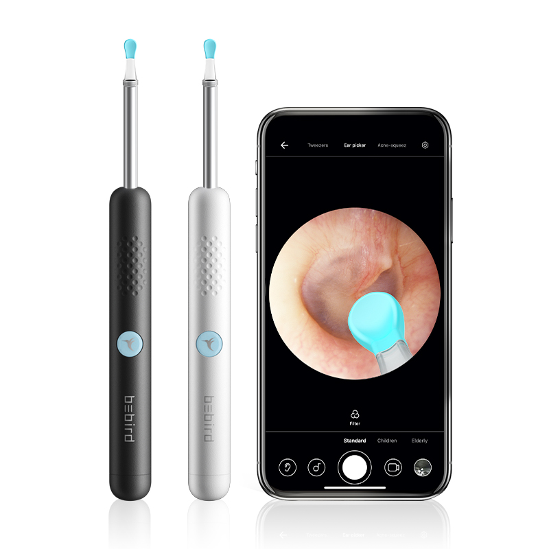 Bebird original factory otoscope smart visual ear cleaner ear wax remover vacuum ear cleaner wax removal tool