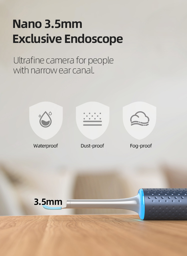 R1 Bebird Smart Visual Bâtonnets de l'oreille Endoscope 300W de haute  précision Mini caméra Earpick Otoscope nettoyant d'oreille de soins de  santé - Chine Endoscope et nettoyant d'oreille prix