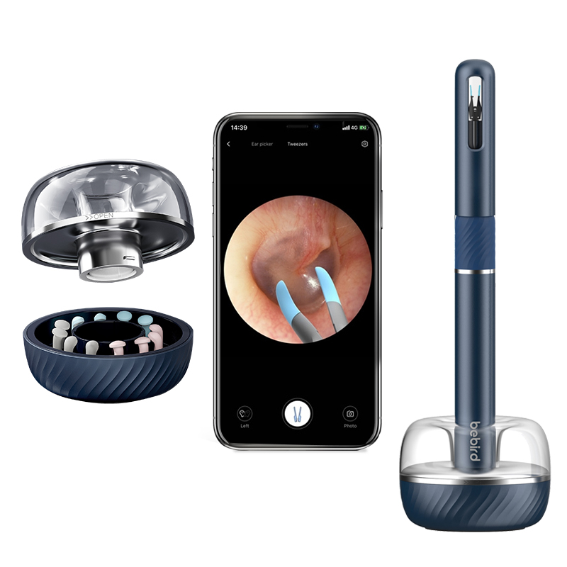 Bebird Note5 Pro 3-in-1 multifuntional earwax removal ear wax tweezers otoscope kit with 10MP 1080P camera