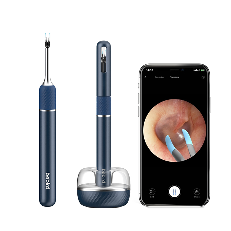 Bebird Note5 Pro 3-in-1 multifuntional earwax removal ear wax tweezers otoscope kit with 10MP 1080P camera